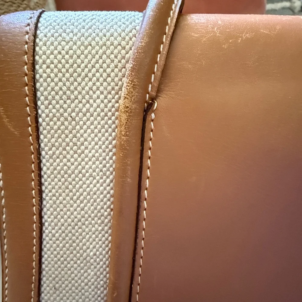 Hermes Barenia Toile With Horse Bit Buckle - Picture 12 of 16